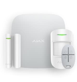 GSM Набір для сигналізації Wi-Fi Ajax StarterKit Plus Black