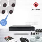 Комплект видеонаблюдения HDCVI 4-х канальный 720р KIT7