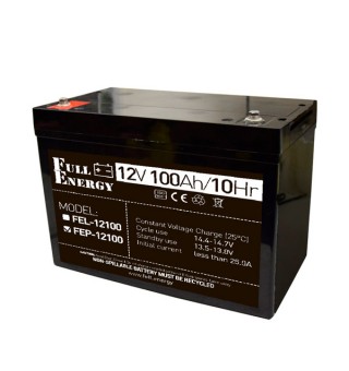 FEL-12100 Гелевий акумулятор 12В 100 Ач для ДБЖ Full Energy