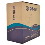 Вита пара OK-Net КПП-ВП (100) UTP кат.5е, 4х2х0.51 бухта 305м