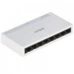Комутатор Dahua DH-PFS3008-8ET-L 8-портовый комутатор 100 мбс